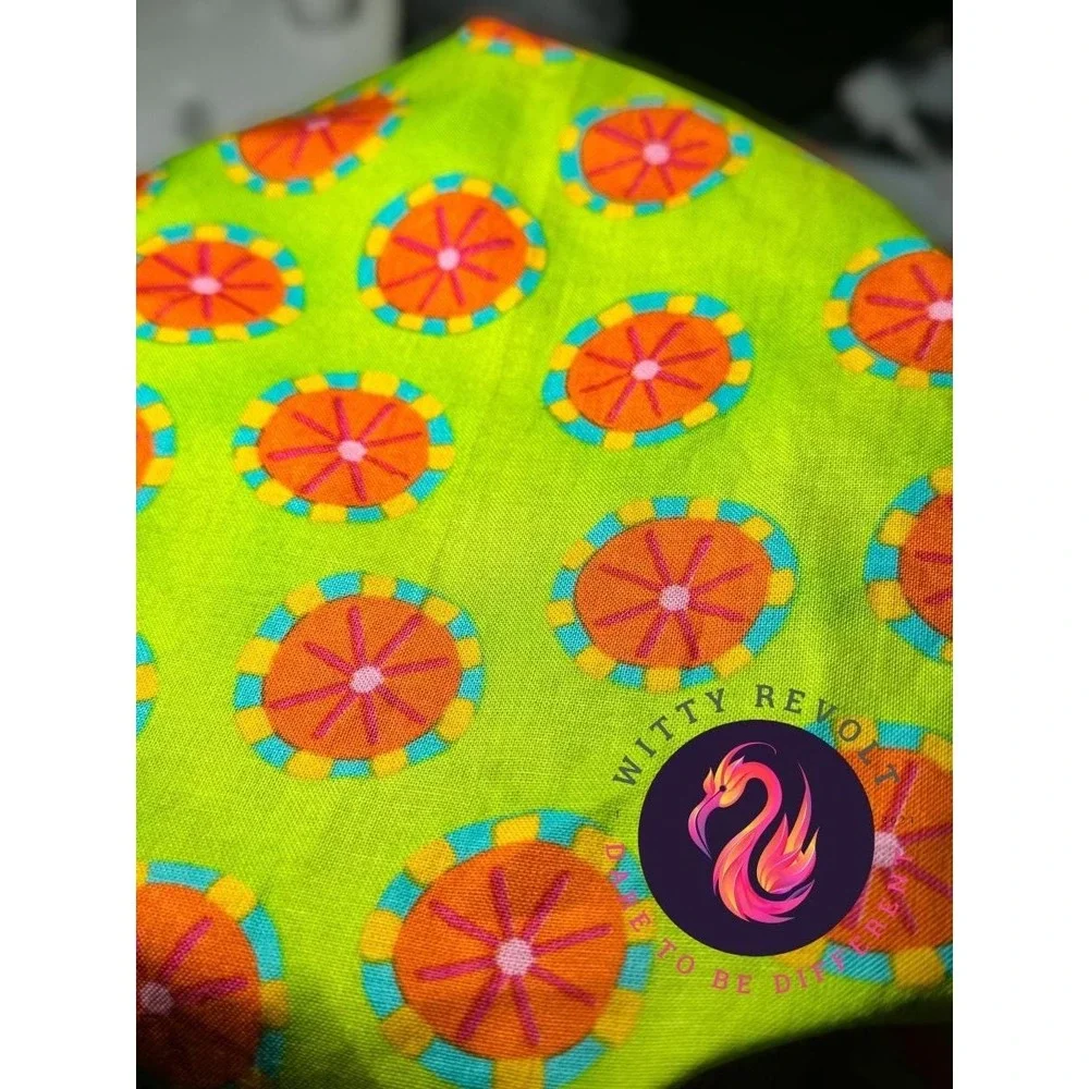 Funky Shower Cap, Satin-Lined, Water-Resistant, Adjustable